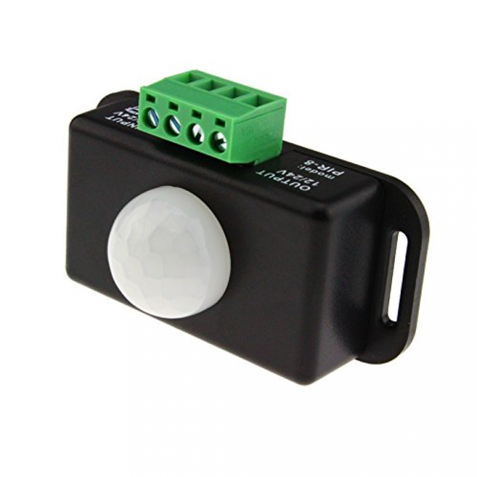 Mini Motion Sensor Switches 12V 24V Adjustable LED PIR Sensor Module(id