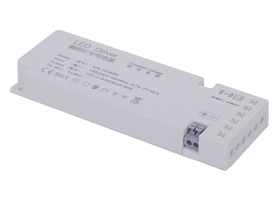 5A 12V Constant Voltage LED Driver 60W For LED Channel Tape Light