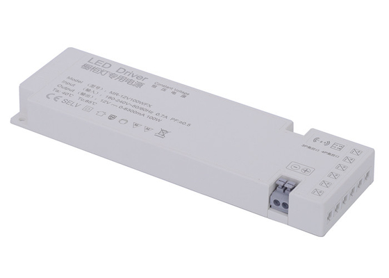 White 12V Constant Voltage LED Driver Power Supply 8A 100W For Carbinet Light