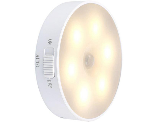 Rechargeable USB LED Light Motion Sensors Magnetic 0.8W With 3 Modes