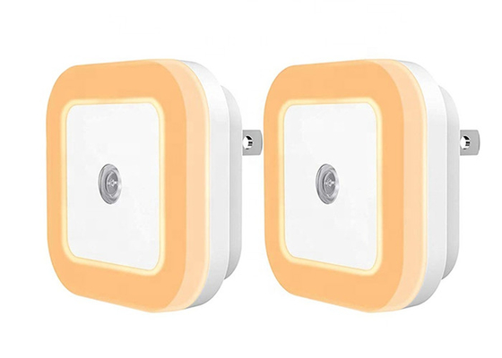 Automatic Photocell Sensor LED Night Light Plug EU / US 1 Watt ABS Plastic