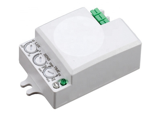 Human Body Motion Mini Light Sensor Switch 5.8GHz 1200W 300W For LED Lights