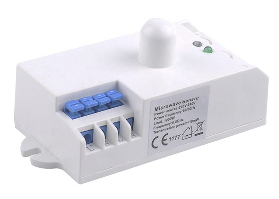 AC 110V 220V Motion Sensor Switch Ultrasonic Microwave Radar Detector 5.8GHz