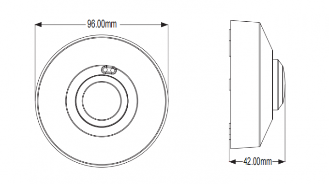On/off Distance Controle Switch On Off Radar Distance Sensor 800W 5.8Ghz HF Microwave Motion Sensor Switch